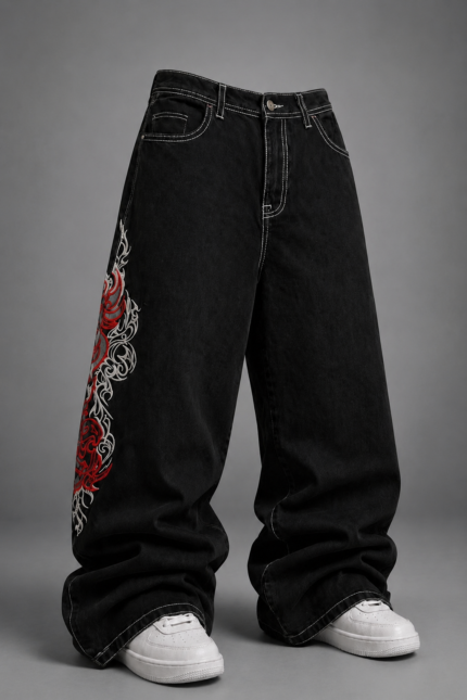BAGGY TRIBAL BLACK