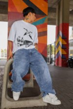 BAGGY CANDO CELESTE - Imagen 2