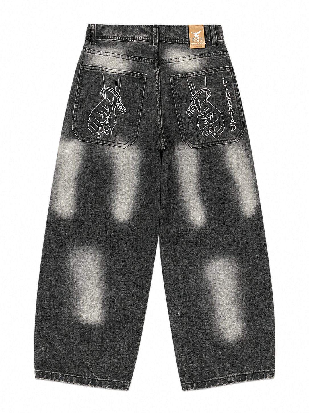 069D889C-AE97-4C08-8CAD-3A1673E3278F BAGGY KIDS LIBERTAR GREY - Imagen 1