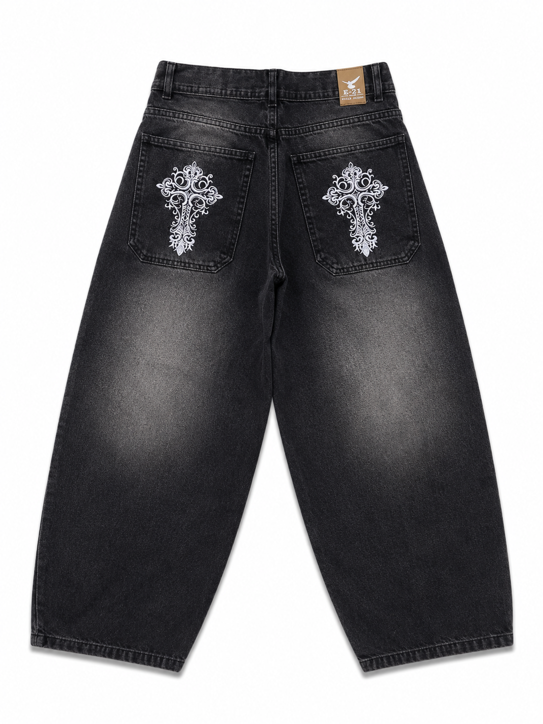 4127C986-1BB9-4EC4-A2A3-84BEB6091009 BAGGY KIDS CRUZZ GREY - Imagen 1
