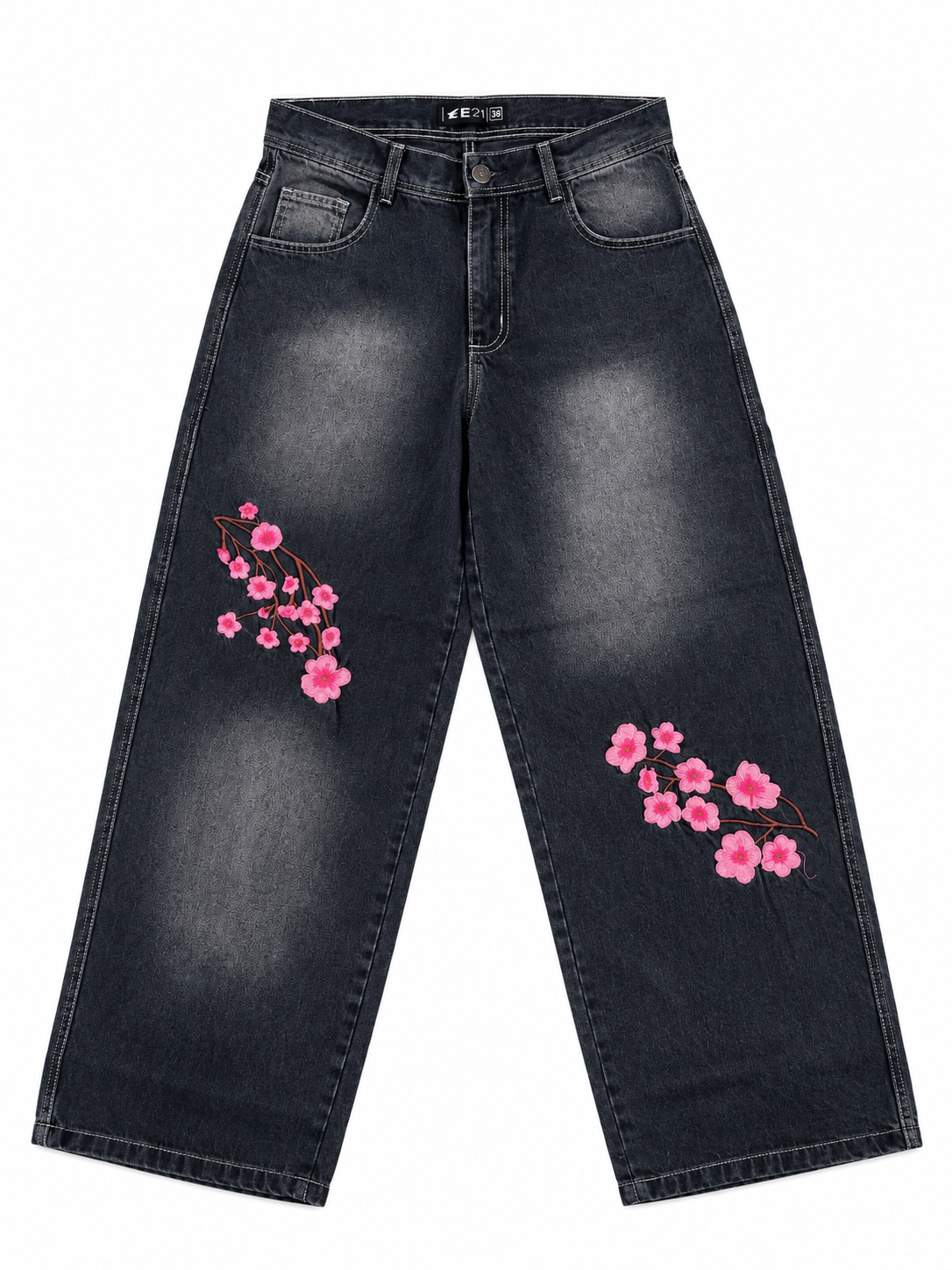 5A7DB320-34C7-427C-A3CB-BD090C173861 BAGGY BLOSSOM GREY - Imagen 1