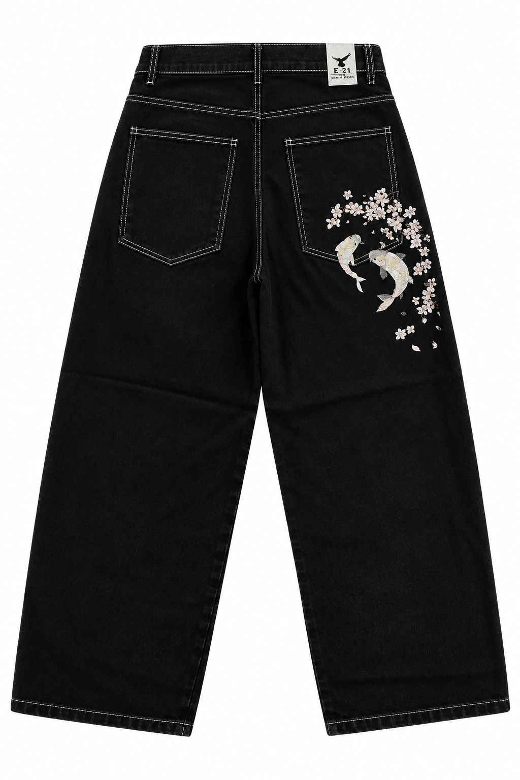 6462AE8D-0B17-4DCA-8114-68DE1771681F BAGGY FISH BLACK - Imagen 1